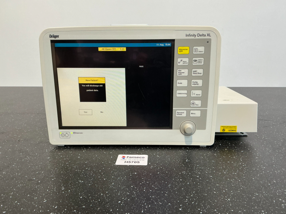 Image of Dräger Infinity Delta XL - Monitor